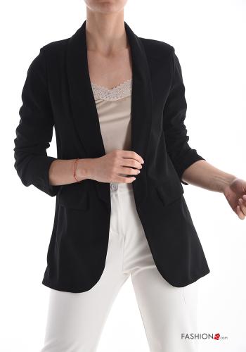  Casual Blazer  Black