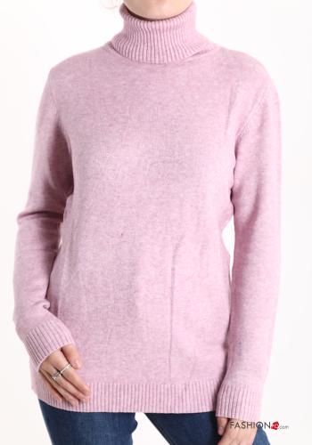  Sweater Rollneck Pink