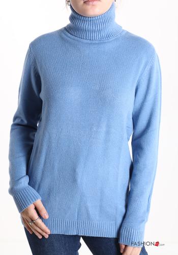  Sweater Rollneck Dodger Blue