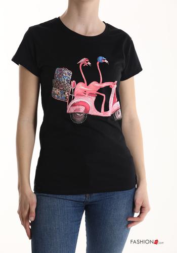  Patterned Cotton T-shirt 