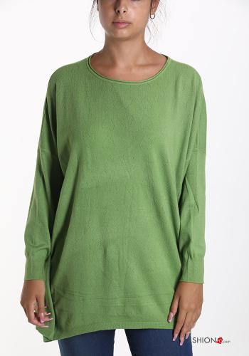  Maglione Casual  Verde