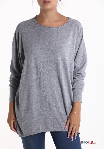  Maglione Casual  Grigio