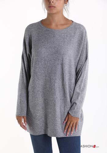  Maglione Casual  Grigio