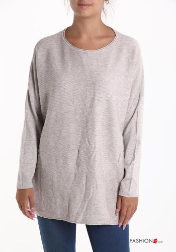  Maglione Casual  Beige