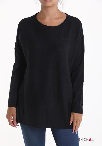  Maglione Casual  Nero
