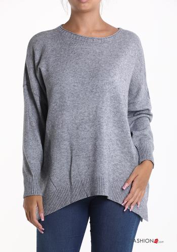  Maglione Casual  Grigio