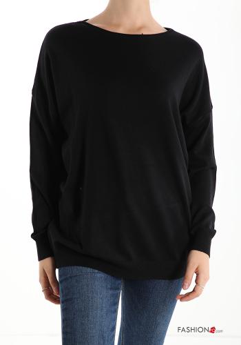  Casual Sweater  Black