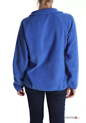  Sweatshirt avec poches avec fermeture éclair 