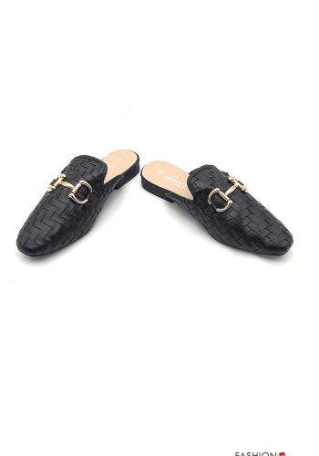  faux leather Flat shoes 