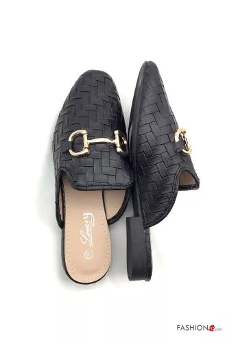  faux leather Flat shoes 