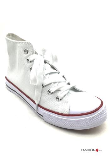  Casual High-top trainers  White