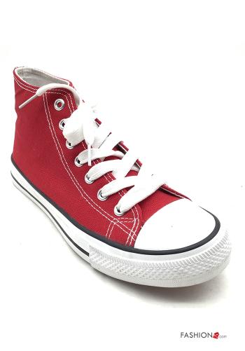  Casual High-top trainers  Red