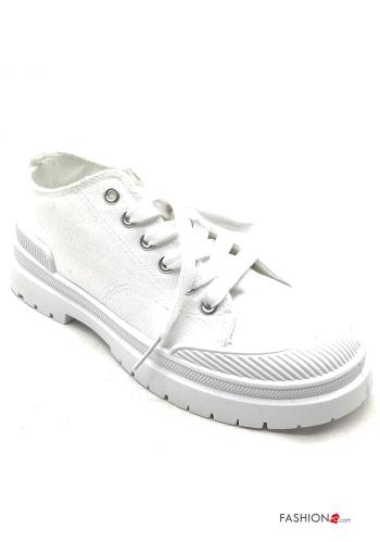  Sneakers Casual  Bianco