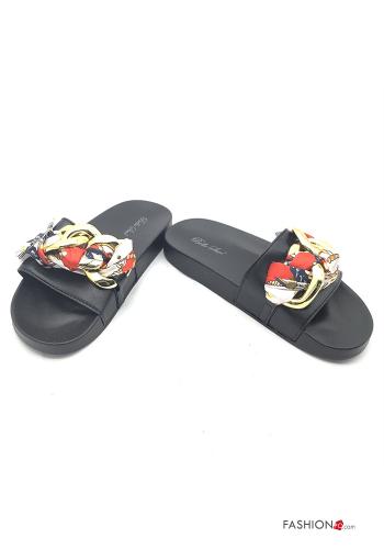  Sandales avec chaîne 