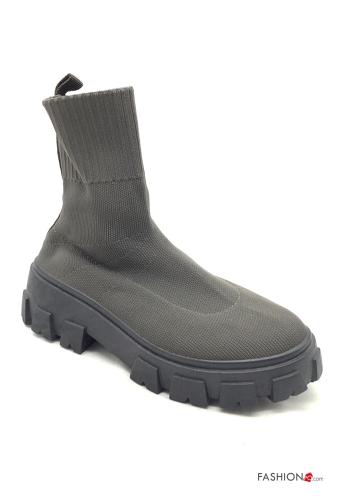  Stivaletti slip-on  Verde militare