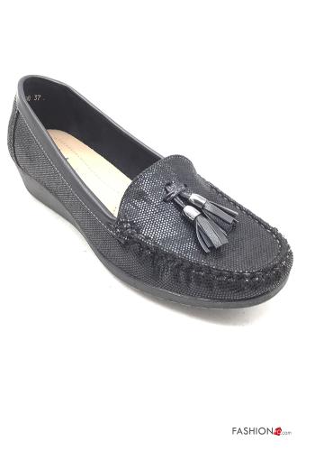  Mocassins lurex 