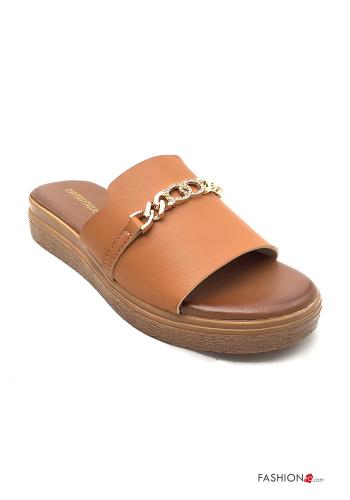  Ciabatte Casual  Bronzo
