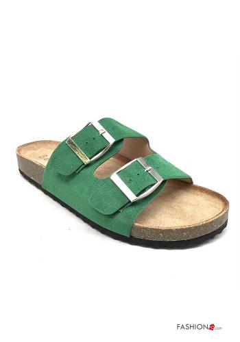  Suede Sandals Ankle strap