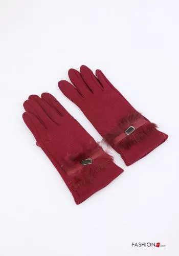 Set mit 12 Paar Handschuhe aus Baumwolle 