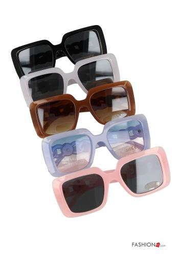 Óculos de sol quadrados 