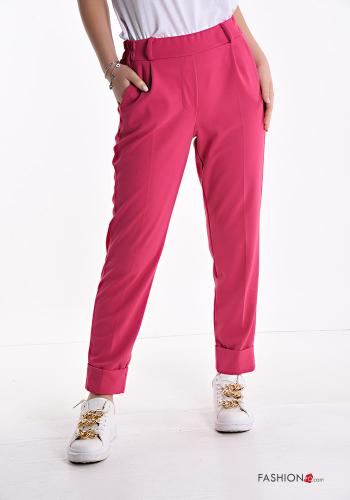  Pantalones con bolsillos con elástico 