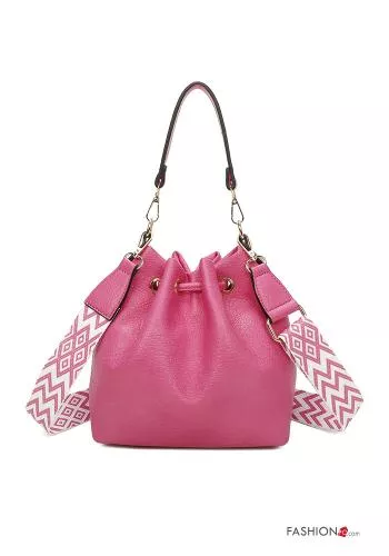  faux leather Bag with shoulder strap