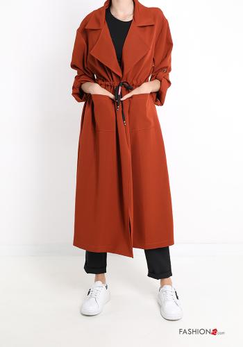  Duster Coat with pockets with bow