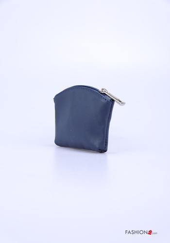  Portamonete in Vera pelle con zip 