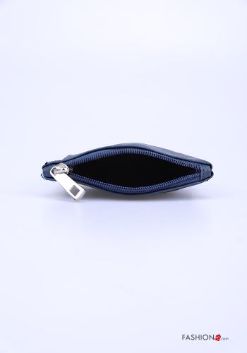  Portamonete in Vera pelle con zip 