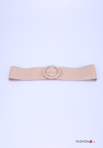  adjustable Genuine Leather Belt  Dusty pink