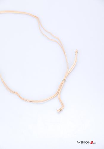  adjustable Necklace with rhinestones