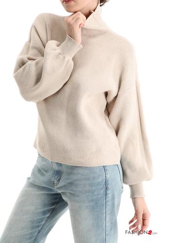  turtleneck Sweater  Beige