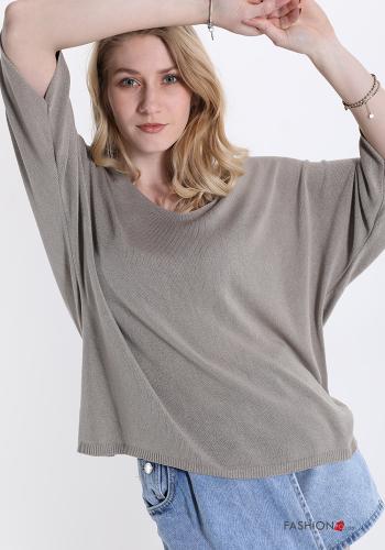  Maglione Casual  Fango