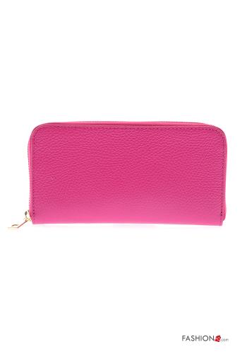  Portafoglio in Vera pelle con zip 