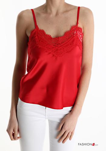  Casual Tank-Top  Red