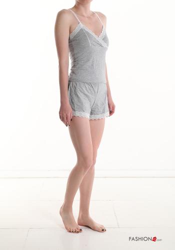  Pijama renda 