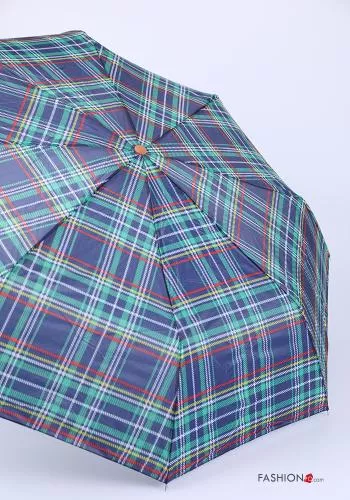 12-piece pack Tartan Umbrella 