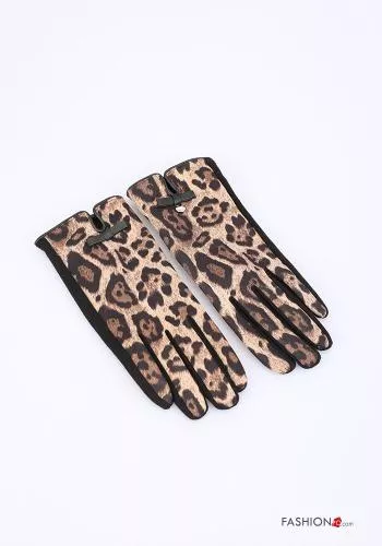 Animal print Cotton Gloves