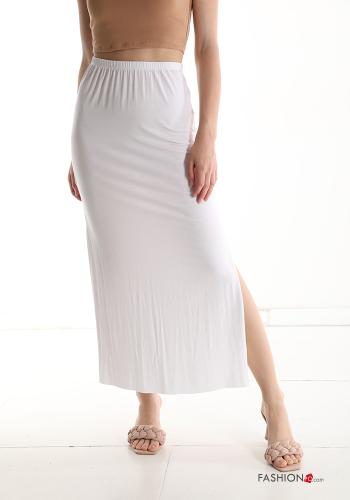  Longuette Skirt  White