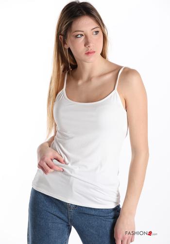  Casual Tank-Top  White