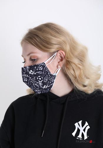  Printed Cotton Face mask 