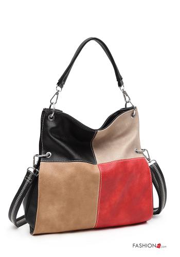  Tasche mit Reißverschluss mit Schultergurt Himmelschwarz
