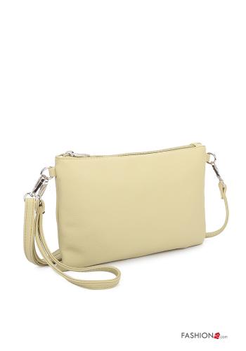  Clutch com fecho com alça  Lima