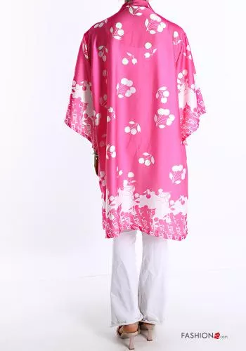  Blumenmuster Kimono 