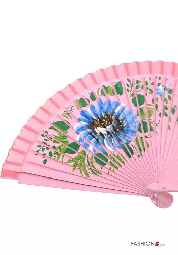  Floral Hand Fan 