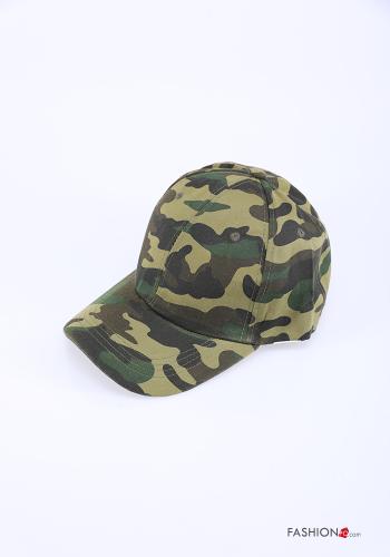 Hat Camouflage print