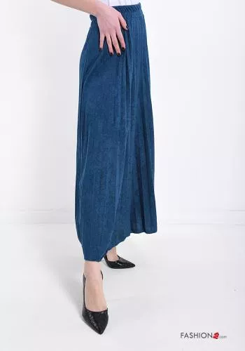  pleated Longuette lurex Skirt 