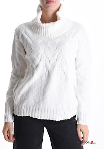  Sweater Rollneck White