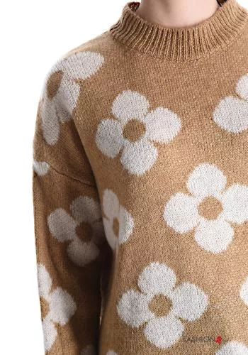  Floral Sweater 