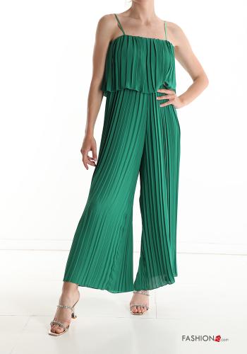  pleated Jumpsuit with flounces
